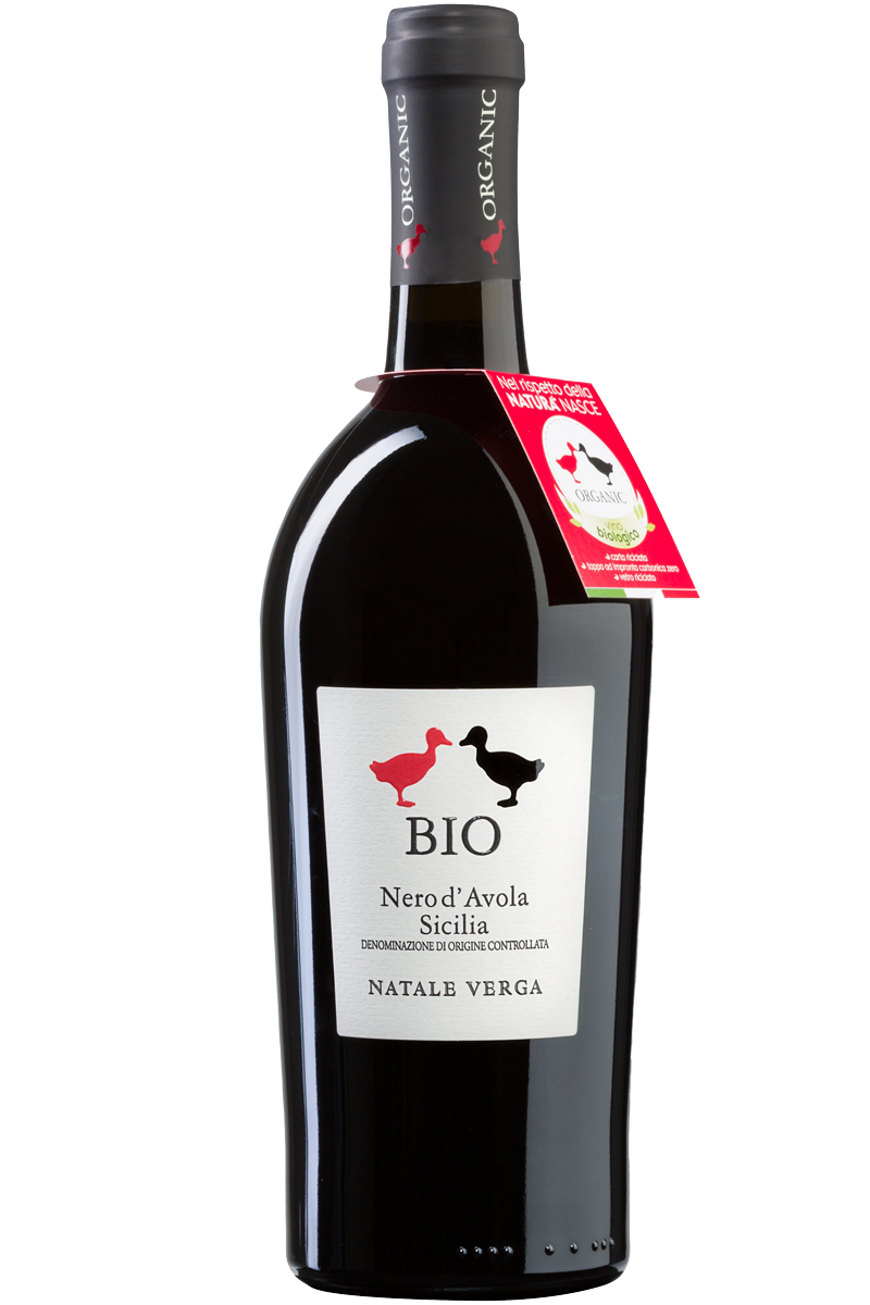 ORGANI~1 Nero d'Avola Sicilia DOC BIO Natale Verga - imagine 1